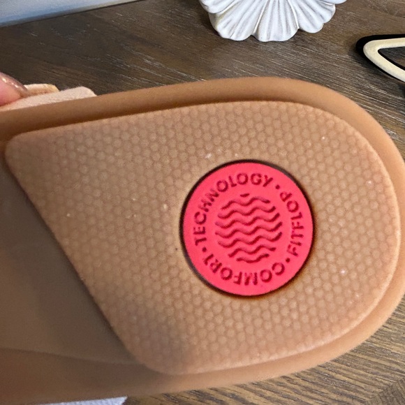 Fitflop Gracie adjustable canvas toe-post sandals dynamicush technology size 7 - Picture 7 of 7